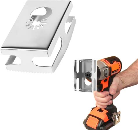 oscillating tool outlet box cutter